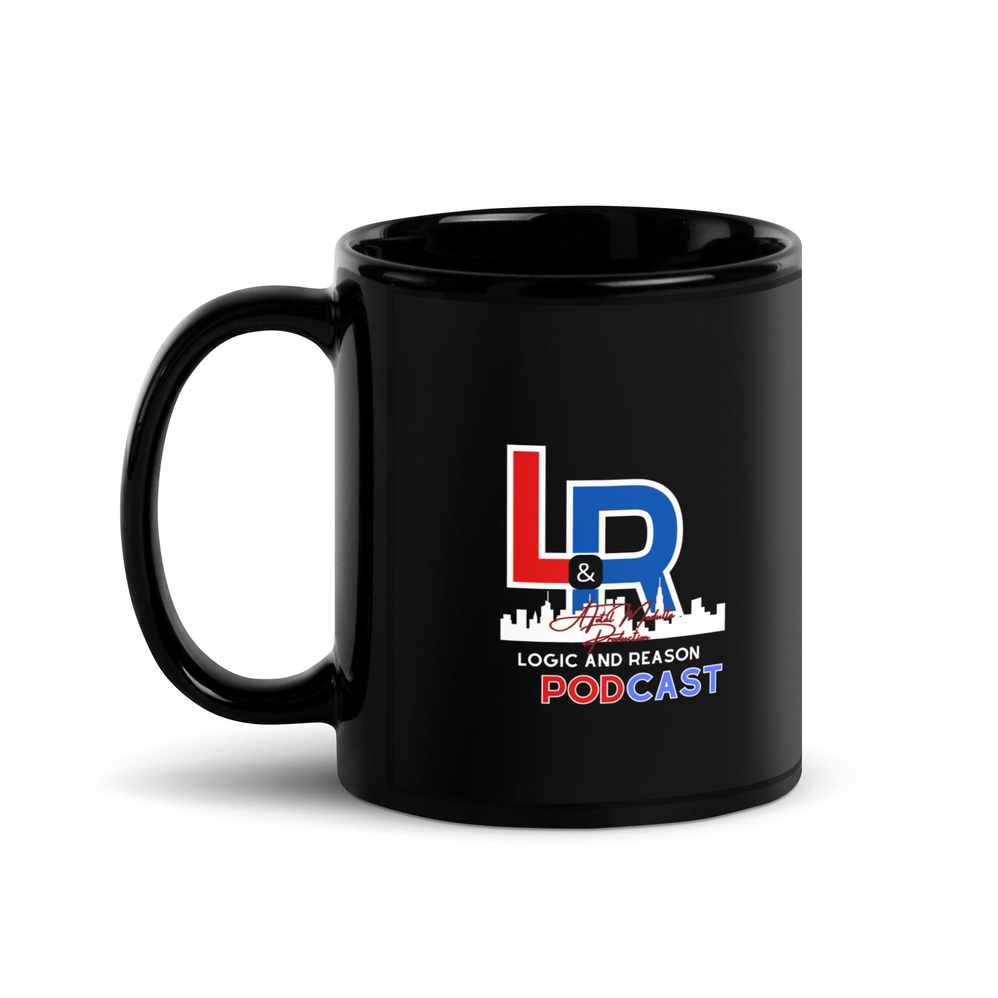 Logic and Reason Black Mug - 11 oz